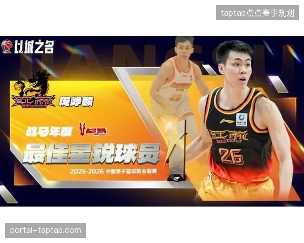 庞峥麟以核心级数据当选最佳星锐，并成功入选常规赛最佳一阵